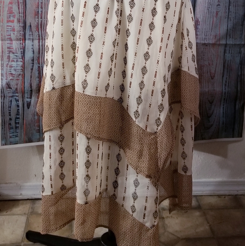 Style & Co skirt, flare and uneven